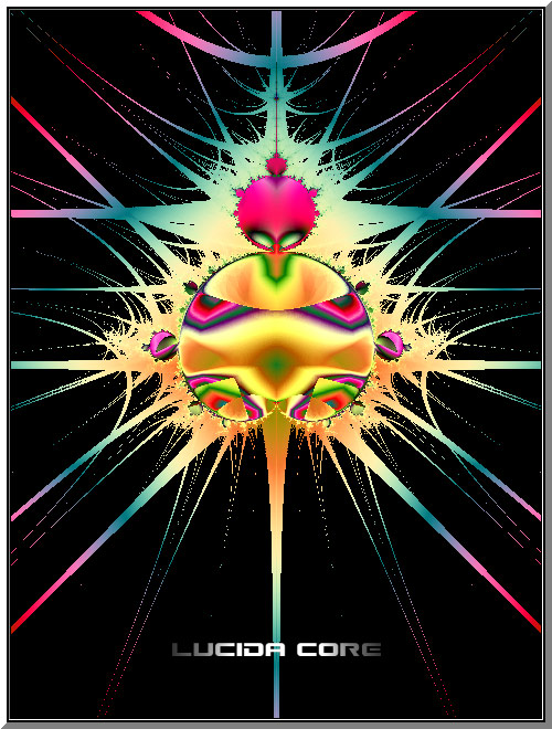 The Space Biker - 2001.
An early discovery...one of my first fractals.
Nice clean tile.
Tierazon.