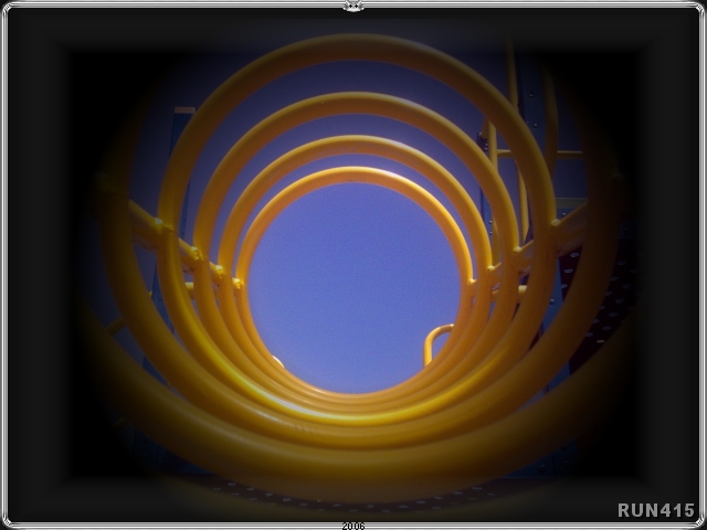 = Orbit =
Childrens playground apparatus...shot to the sky.